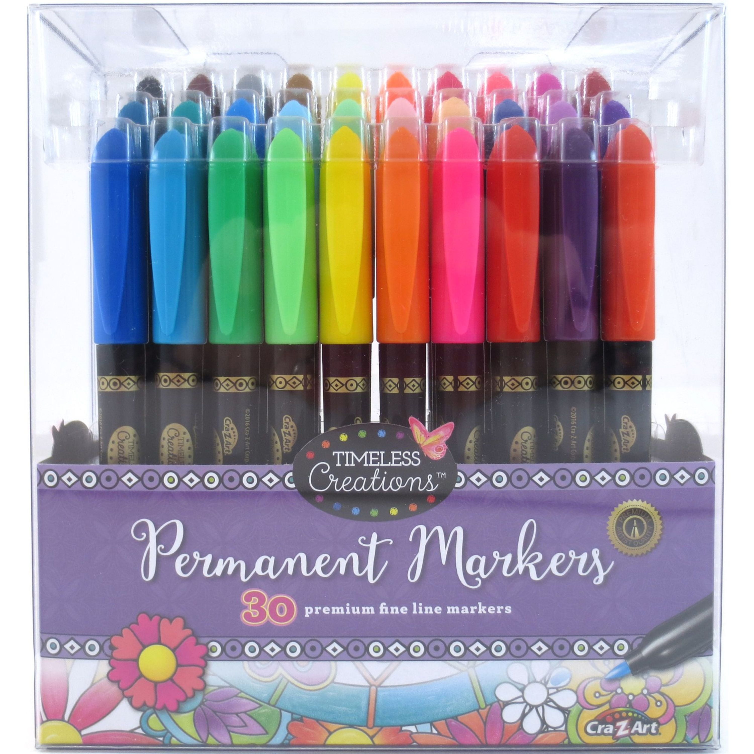 CraZArt 30 Count Permanent Markers CraZArt 30 Count Permanent Markers