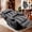 Grey (Bronzing Suede Fabric), variant on EPICOZY Oversized Dual Motor Power Lift Recliner Chair with Extended Footrest for Big Tall Man, Lay Flat Sleeper Electric Recliner with Massage and Heat, Lumbar Pillow, USB & Type-C Port, Gray