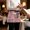 Pink, Black, Cream, variant on Abstract Tribal Arrows Waitress Apron with 3 Pockets, Boho Middle Century Dusty Rose Vertical Server Aprons Waterproof Kitchen Restaurant Half Waist Apron for Men Women