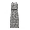 thumbnail image 1 of Ropa Playa Ocean Pacific para Mujer Vestido Largo Tirante Sin Manga Elastico Escote Tribal Negro Talla M, 1 of 4