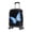 BLACK BUTTERFLY, variant on Print 20" Hardside Checked Luggage with Spinner Wheels, Handle and Trolley, Paris