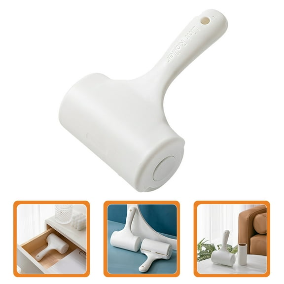 LOLIPPYY Ergonomic Lint Roller for Home Use with Comfortable Handle and Adhesive Sheets Included