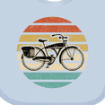 thumbnail image 4 of Inktastic Cycling Vintage Bicycle for Cyclist Boys or Girls Baby Bib, 4 of 4