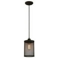 thumbnail image 1 of Westinghouse Lighting 6345400 One-Light Mini Pendant, Mesh Shade, 1 of 6