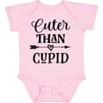 thumbnail image 3 of Inktastic Valentines Day Cuter Than Cupid Boys or Girls Baby Bodysuit, 3 of 5