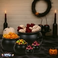 thumbnail image 4 of PMU Halloween Cauldron 7pc Multipack Assorted- Cauldron Plastic Buckets with Handle - Halloween Party Candy Holder(1) 22" 55400, (1) 16" 20115, (1) 12" 55120, (2) 8" 55280", 4 of 8