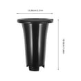 thumbnail image 2 of LITINKIMI 12Ud Macetas Para De Plástico Negro Con Ventilación Para Jardinería En Interiores, 2 of 6