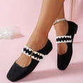 thumbnail image 6 of CHICVOMEY Vintage Flats for Women Ballet Flats with Memory Foam Dress Shoes for Women with Strap Ballet Flats Mary Jane Flats, 6 of 6