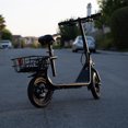 450W Electric Scooter for Adults Foldable Moped Commuter w/ Seat