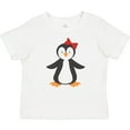 thumbnail image 3 of Inktastic Cute Penguin, Little Penguin, Penguin with Bow Boys or Girls Baby T-Shirt, 3 of 5