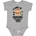 thumbnail image 3 of Inktastic Monkey I Love Hanging out with My Titi Boys or Girls Baby Bodysuit, 3 of 5