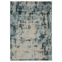 Oriental Weavers Hayden Area Rug - HAY04 - 9'10" x 12'10" - in Beige/ Blue - Modern Style, Stain Resistant, Family and Pet Friendly , Family, Dining, Living Room Rug