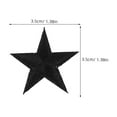 thumbnail image 4 of Dayesque 24pcs Star Iron-On Patches for Shoes Hats Clothing Embroidered Applique Sewing Patches for Backpacks T-Shirts Jeans Jackets, 4 of 8