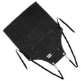 thumbnail image 4 of Adjustable Cross Back Cotton Canvas Apron with Pockets, Suitable for Kitchen Cooking, Nail Salon, Hair Salon, 4 of 7