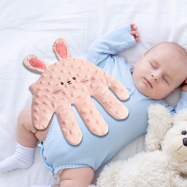 Pats de palma de juguete para bebés para dormir duermiendo (conejo)