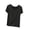 Black, variant on Sleep Tops for Women Cute Print Soft Crew Neck Pajama Tops Casual Comfy Short Sleeve Lounge T-Shirt