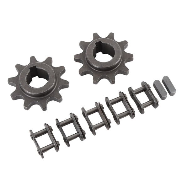10 Teeth Sprocket, 16mm ID Strong Carrying Capacity High Strength Go Kart Sprocket Replacement for Massimo MB200 Mini Bike for CT200U CT200U-EX BT200X RB200
