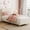White lamb fleece, variant on Upholstered Twin-XL Bed Frame for Girls/Boys, Cute Boucle Platform Bed with Wave Headboard, No Box Spring Needed, Wooden Slats, Noise Free, White