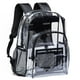 thumbnail image 1 of Mochila transparente Vorspack Heavy Duty de PVC transparente negro, 1 of 6