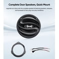 thumbnail image 4 of Altavoces de puerta con audio para coche Seventour 6.5 de 3 vías para F-150 2015-2024, 4 of 9