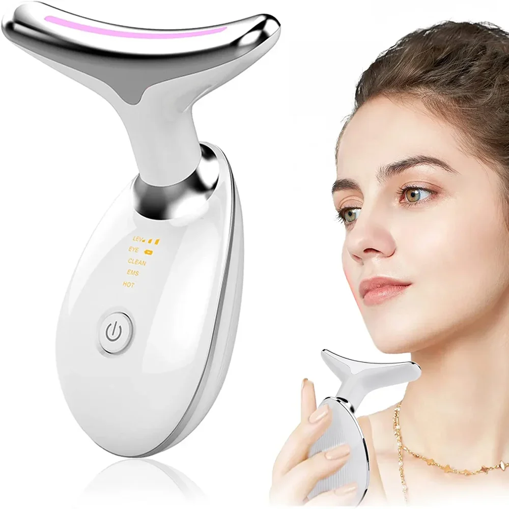 Face Massager 3 in 1 Anti-Aging Face Kit for Facial and Neck USB