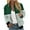 Army Green, variant on XWSHYW Women Coats Under 25.00 Winter Plus Size Long Sleeve Zip-Up Outerwear Jackets Fashion Striped Pattern Loose Fit Mid-Length Outerwear Coats