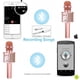 thumbnail image 5 of Micrófono de karaoke BONAOK inalámbrico Bluetooth Q37 Champagne, 5 of 7