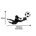 thumbnail image 3 of Fútbol Deporte Soccer R Art Viny Pegatina removible, 3 of 5