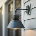 thumbnail image 3 of Sully Medium Outdoor Wall Lantern with Straight Arm with Black Finish, 3 of 8