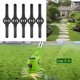 thumbnail image 2 of 10 Piezas Cuchillas para Cortacésped Accesorios para Cortacésped, Cuchillas de Repuesto de Plástico, Herramientas de Jardín, Agujero Pequeño de 5 mm, para Cortacésped de Jardín, Cortacésped, 2 of 5