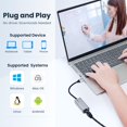 thumbnail image 4 of Paquete de 2 adaptadores de red USB A a Ethernet Gigabit, 4 of 7