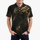 thumbnail image 1 of Fotbe Black And Gold Fire Dragon Camiseta Polo de Golf para Hombre con Estampado – Camisa Deportiva Transpirable con Cuello Abotonado-Large, 1 of 6