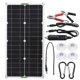 thumbnail image 5 of Kits de Panel Solar de 100W 1224V con controlador de 30A60A100A Kuymtek célula Solar cargador de batería Dual USB para coche yate RV barco teléfono móvil, 5 of 9