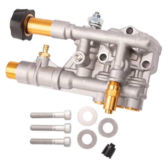 7108366 Simpson Cleaning Complete Manifold Head Replacement Kit for Technologies Pressure Washer Pump Model Numbers: 510001, 510003, 530011, 510013, 510020, 520006