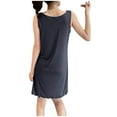 thumbnail image 3 of Juslio Women Nightgowns Plus Size Comfortable Long Nightgowns, 3 of 4