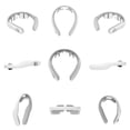 thumbnail image 6 of HEZHENG Neck Massager with Heat for Neck Pain Relief, Super Light Electric Neck Relax Massager for Neck Tension Relief  6 Modes 16 Intensities 2 Heating, Gift for Women and Men, 6 of 6