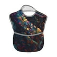 thumbnail image 2 of Kdxio Colorful Patterned Snake Bibs For Babies, Baby Bibs for Eating, Toddler Bibs, Waterproof Bibs, Feeding Bibs, for Toddlers, Boys, Girls, 2 of 8