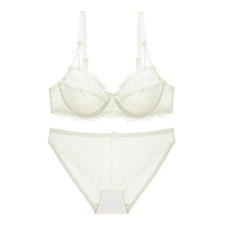 

Varsbaby Women s Underwire Bra and Panties Set Lace Lingerie Sets