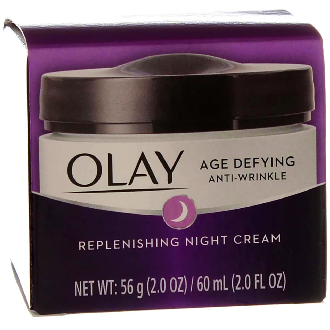 Olay Age Defying Anti-Wrinkle Replenishing Night Cream, 2 oz (Pack of 3)
