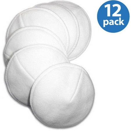 Loving Moments by Leading Lady Washable Nursing Pads 12-Pack