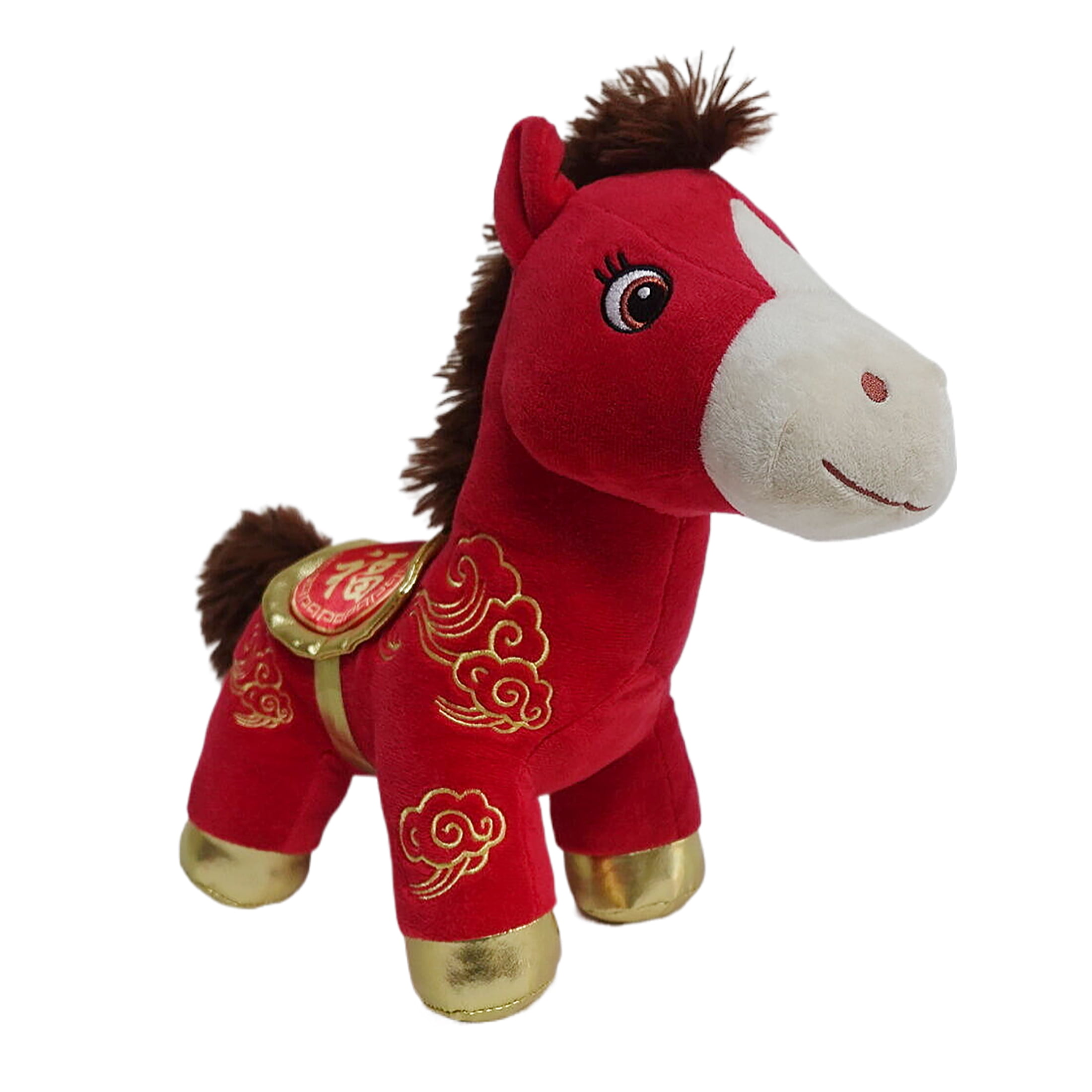 M RED STANDING HORSE