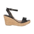 thumbnail image 2 of Sandalia de Plataforma Yute Con Látigo Ajustable Para Mujer Color Negro Platonia  FATIMA-02-NEGRO, 2 of 8