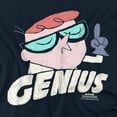 thumbnail image 2 of Dexters Laboratory Genius Women's T Shirt, Navy, Small, 2 of 6