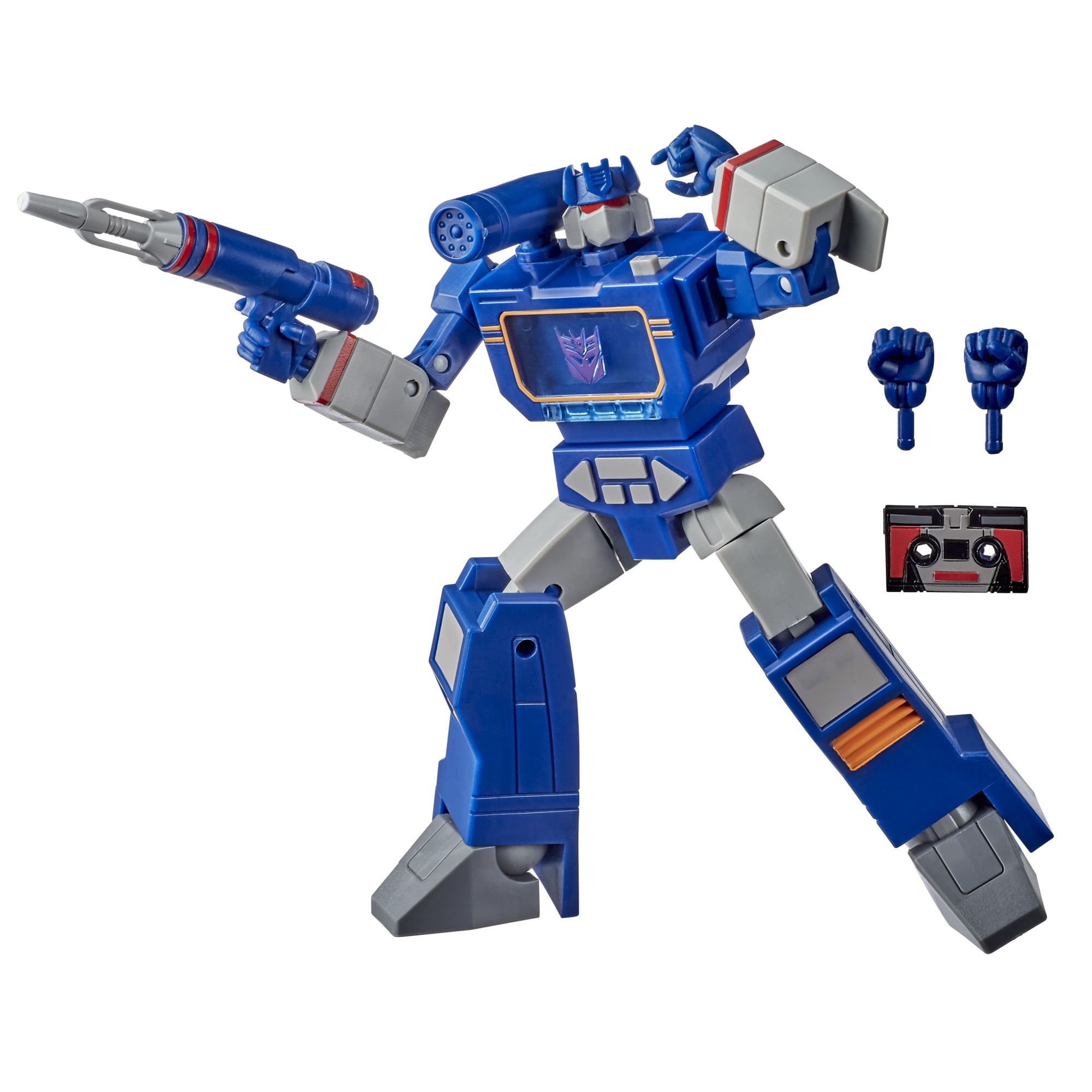 Soundwave Transformers G1 TITAN Guardians Vinyl Action Figure 6" Walmart Hasbro for sale online