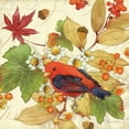 thumbnail image 2 of Paton, Julie 12x12 Gold Ornate Wood Framed with Double Matting Museum Art Print Titled - Flora and Tanager II, 2 of 4
