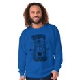 thumbnail image 5 of Celestial Hourglass Symbolic Bee Sweatshirt for Men or Women Brisco Brands L, 5 of 6
