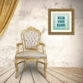 thumbnail image 3 of Allen, Kimberly 15x15 Gold Ornate Wood Framed with Double Matting Museum Art Print Titled - Bath Rules 3, 3 of 4