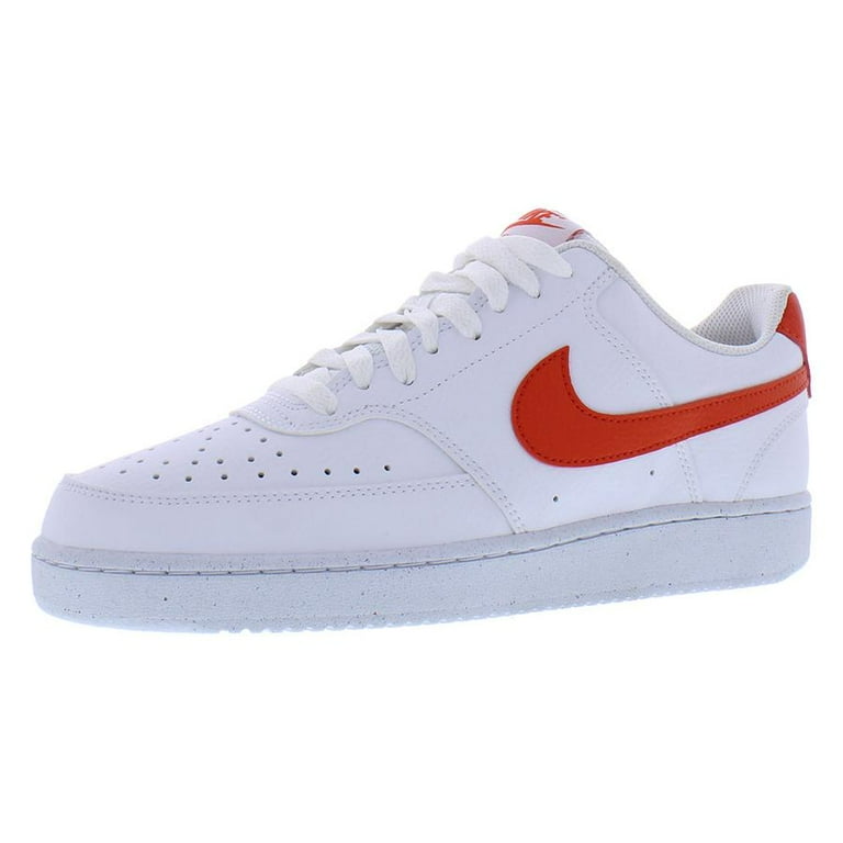NIKE - (o^^o) Men's Nike Court Vision LO NN White/Picante Red (DH2987 108
