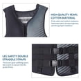 thumbnail image 2 of Chaleco Salvavidas De Neopreno Para Hombre, Chaleco De Flotabilidad Para Exteriores, Ropa De Seguridad Anticolisión Para Niños Y Adultos, Natación, Deportes A La Deriva, Kayak Vogacara OD015048-04, 2 of 6