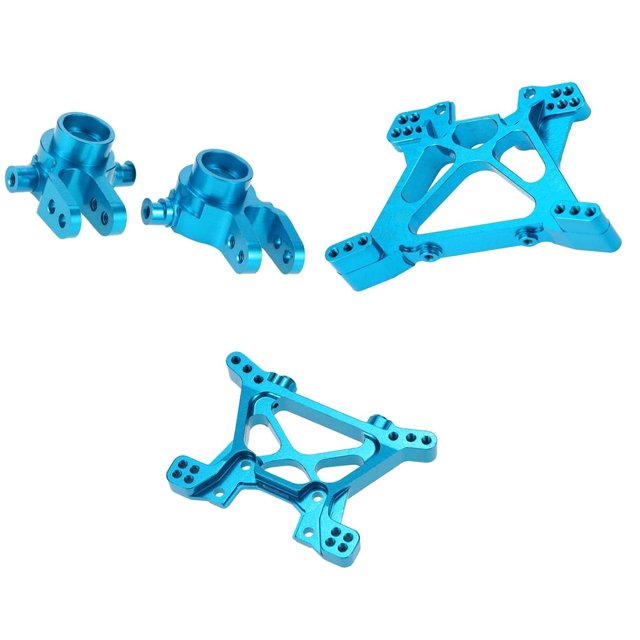 1/10 RC Modelo De Vehículo Delante Torre De Choque Trasera SLA009 SLA006 Para s Slash Baoblaze SLA009 Torre de choque frontal
